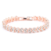Rose Gold Roman Style Crystal Fashion Bracelets/Bangles