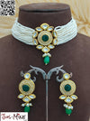 Kundan Choker Style Jewelry Set