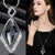 High Quality Rhinestone Diamond Shaped Long Chain Necklace